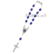 Auto rosary - dark blue