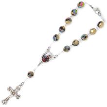 Auto rosary - golden color