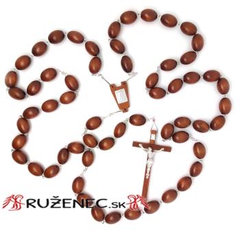 Wall Rosary - wood - 160cm