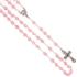 Rosenkranz - 6mm rosa Glass Perlen Rosenkranz - 6mm rosa Glass Perlen
