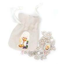 Rosary with a bag - First Holy Communion