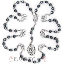 Seven Dolors Chaplet - hematite rouds