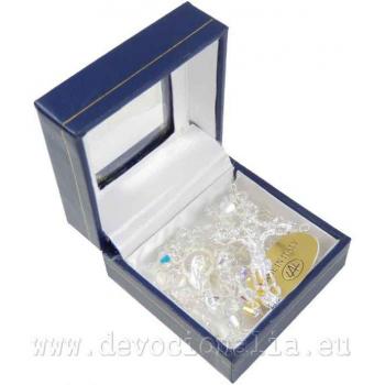 Rosenkranz Swarovski - transparent