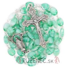 Rosary  - 7mm green beads