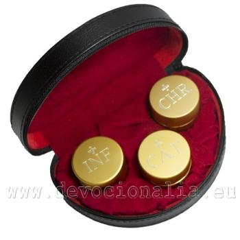 Souprava na svatý olej - 3x15cl - ZL