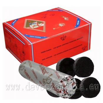 Faszén pogácsa 32mm - 100db/doboz