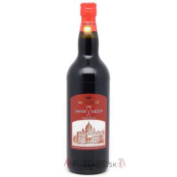 Santa Messa dolce - mešní víno červené