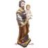 Heiliger Joseph mit Kind Heiligenfigur Statue 41 cm