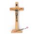 Wood cross wit base 16cm