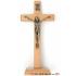 Wood cross with base 20cm