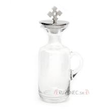Skleněná ampule - s víkem - 11cm