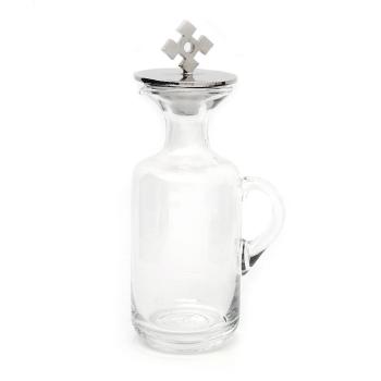 Sklenená ampulka - s vrchnákom - 11cm