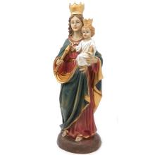 Königin Maria mit Kind Heiligenfigur Statue 30 cm