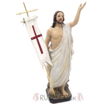Socha - Zmŕtvychvstalý Kristus - 20 cm