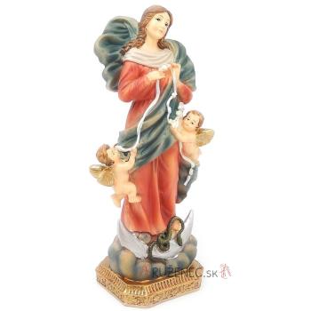 Socha - Panna Mária rozväzovačka uzlov - 22 cm
