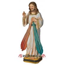 Divine Mercy Jesus Statue - 12.5cm
