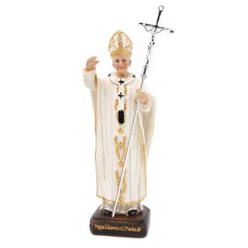 II. János Pál pápa szobor - 12 cm