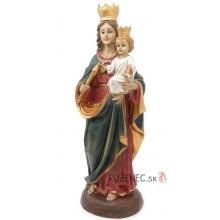 Königin Maria mit Kind Heiligenfigur Statue 30 cm