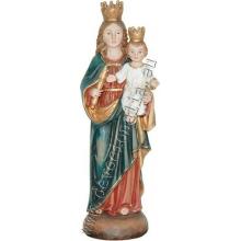 Königin Maria mit Kind Heiligenfigur Statue 40 cm