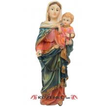 Königin des Rosenkranzes Heiligenfigur Statue 30 cm