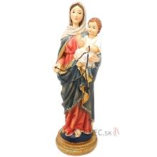 Königin des Rosenkranzes Heiligenfigur Statue 31 cm