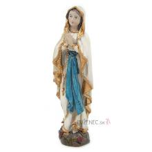 Unsere Liebe Frau von Lourdes Heiligenfigur Statue - 12.5cm