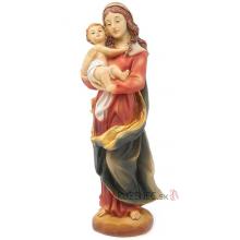 Madonna und Kind Heiligenfigur Statue - 20 cm