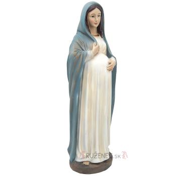 Socha - Panna Marie v požehnaném stavu - 30cm