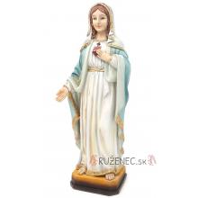 Herz von Maria Heiligenfigur Statue 30 cm