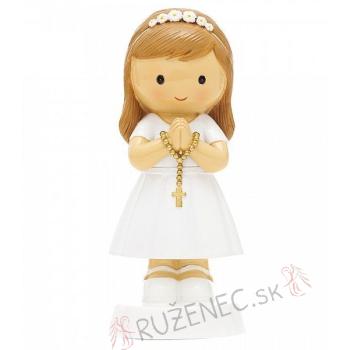 First Holy Communion Statue - little girl - 9.5cm
