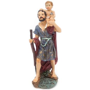 Socha - Svatý Krištof - 20 cm