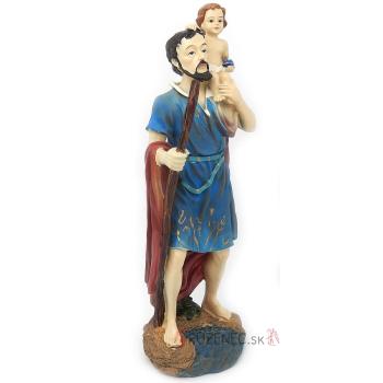 Socha - Svätý Krištof - 30 cm