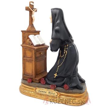 Heilige Rita Heiligenfigur Statue 22 cm