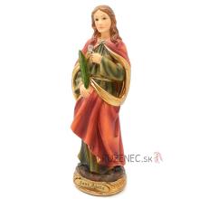 Heilige Agatha Heiligenfigur Statue 20 cm