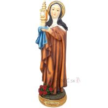 Socha - Svätá Klára z Assisi - 40cm