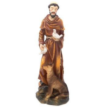 Assisi Szent Ferenc szobor - 30cm