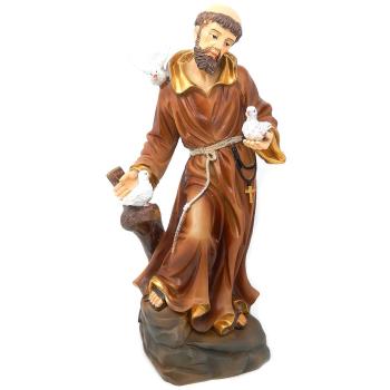 Assisi Szent Ferenc szobor - 31cm