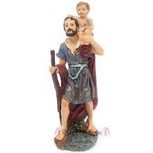 Statue - St. Christopher - 20 cm