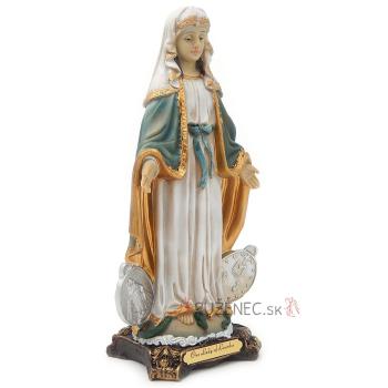 Socha - Panna Marie zázračné medaile - 20 cm