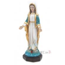 Wundertätige Maria Heiligenfigur Statue 12.5cm