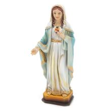 Unbefleckten Herz Maria Heiligenfigur Statue 12.5cm