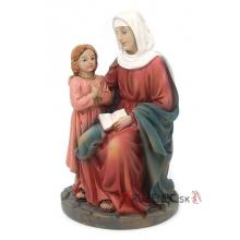 Hl. Anna Heiligenfigur Statue 12.5cm