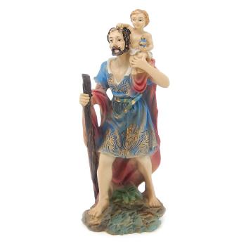 Soška - Svätý Krištof - 12.5cm