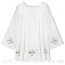 Surplice with embroidery - cross