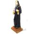 Heiliger Benedict mit Kind Heiligenfigur Statue 32 cm