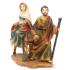 Heilige Familie Heiligenfigur Statue - 18 cm