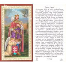 Holy card, with prayer - Hungarian language