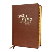 Sväté písmo - Jeruzalemská Biblia (veľký formát) hnedá obálka so zlatorezom Sväté písmo - Jeruzalemská Biblia (veľký formát) hnedá obálka so zlatorezom