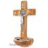 Holy water font - olive wood - 19cm