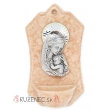 Holy water font - Madona - 13cm